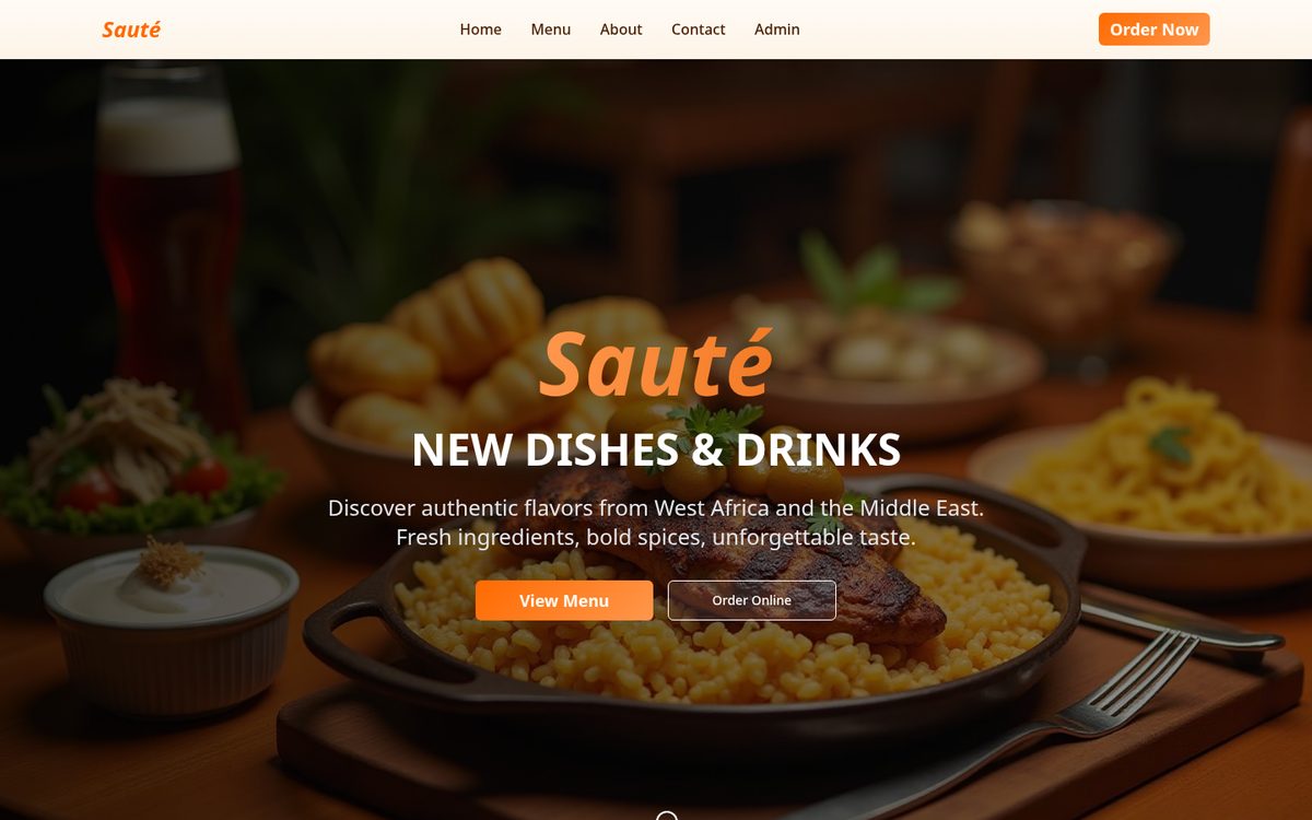 Sauté preview